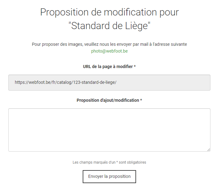 Proposez votre texte