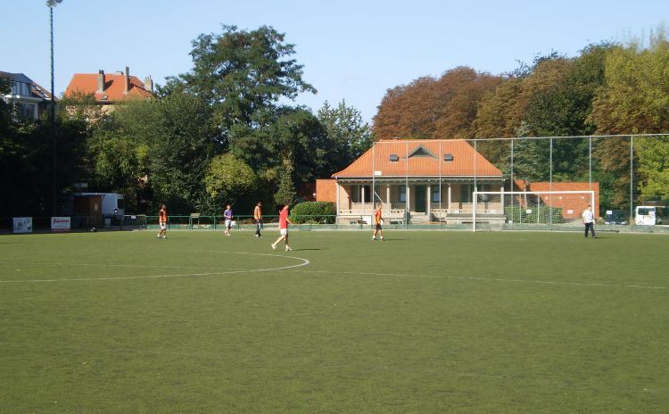 de grond van FC Kosova Schaerbeek Chazal stadium